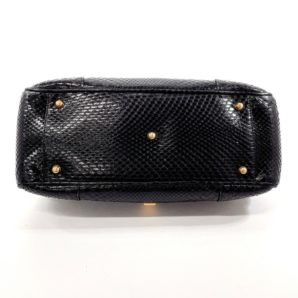 Gucci Handbag Black Collaboration Python Isetan A… - image 4